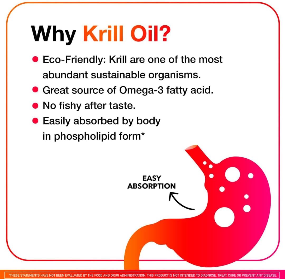 2 Pack of MegaRed Ultra Concentrate 750mg Omega-3 Krill Oil Softgels with EPA/DHA, Astaxanthin Antioxidant, Heart Health Support