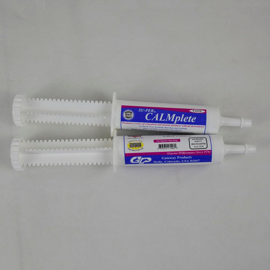 2 Pack of SU-PER CALMplete Calming Paste for Horses - 80CC Each - Promotes Calmness and Balanced Behavior