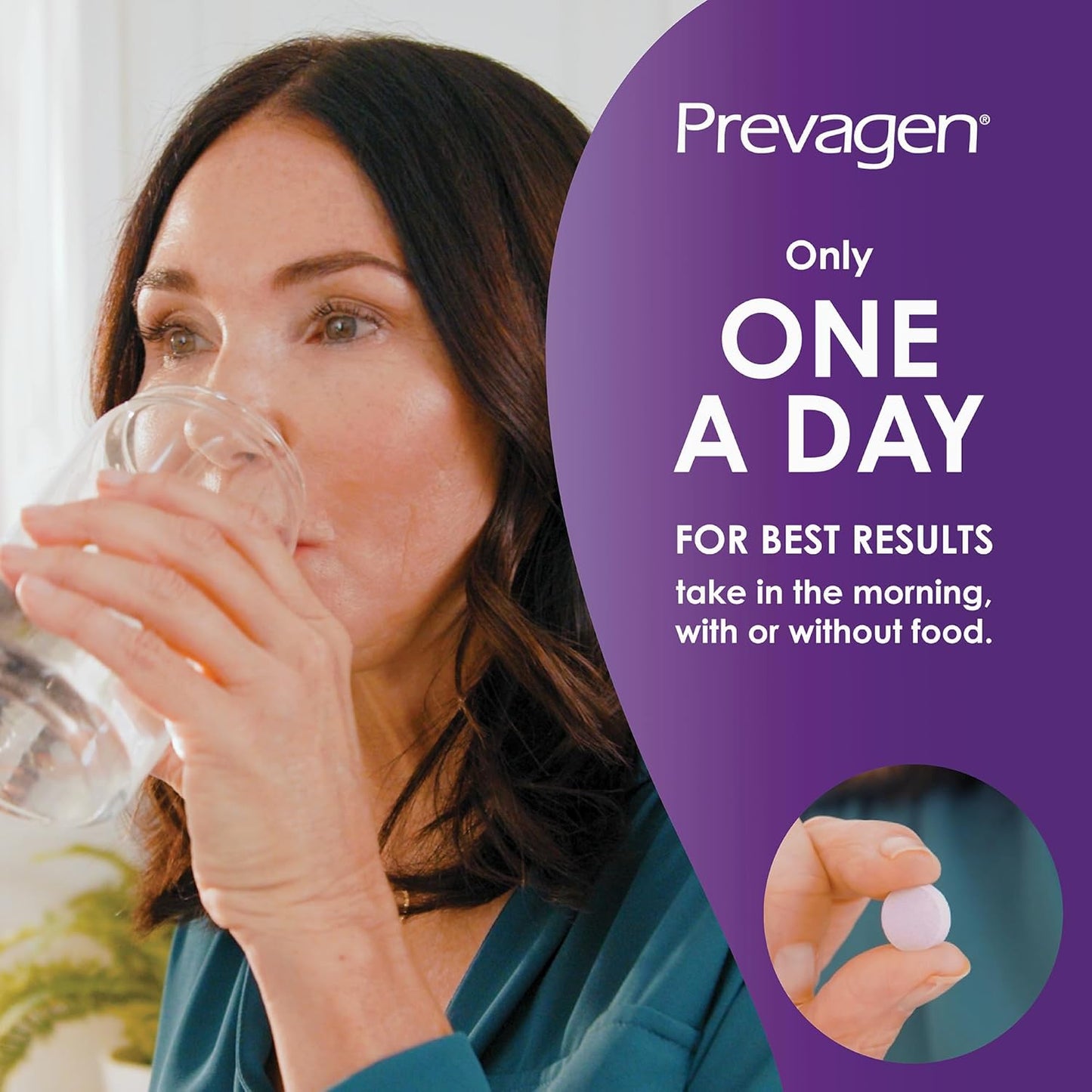 2-Pack Prevagen Regular Strength 10mg Chewables in Mixed Berry Flavor with Apoaequorin, Vitamin D, and 7-Day Pill Minder