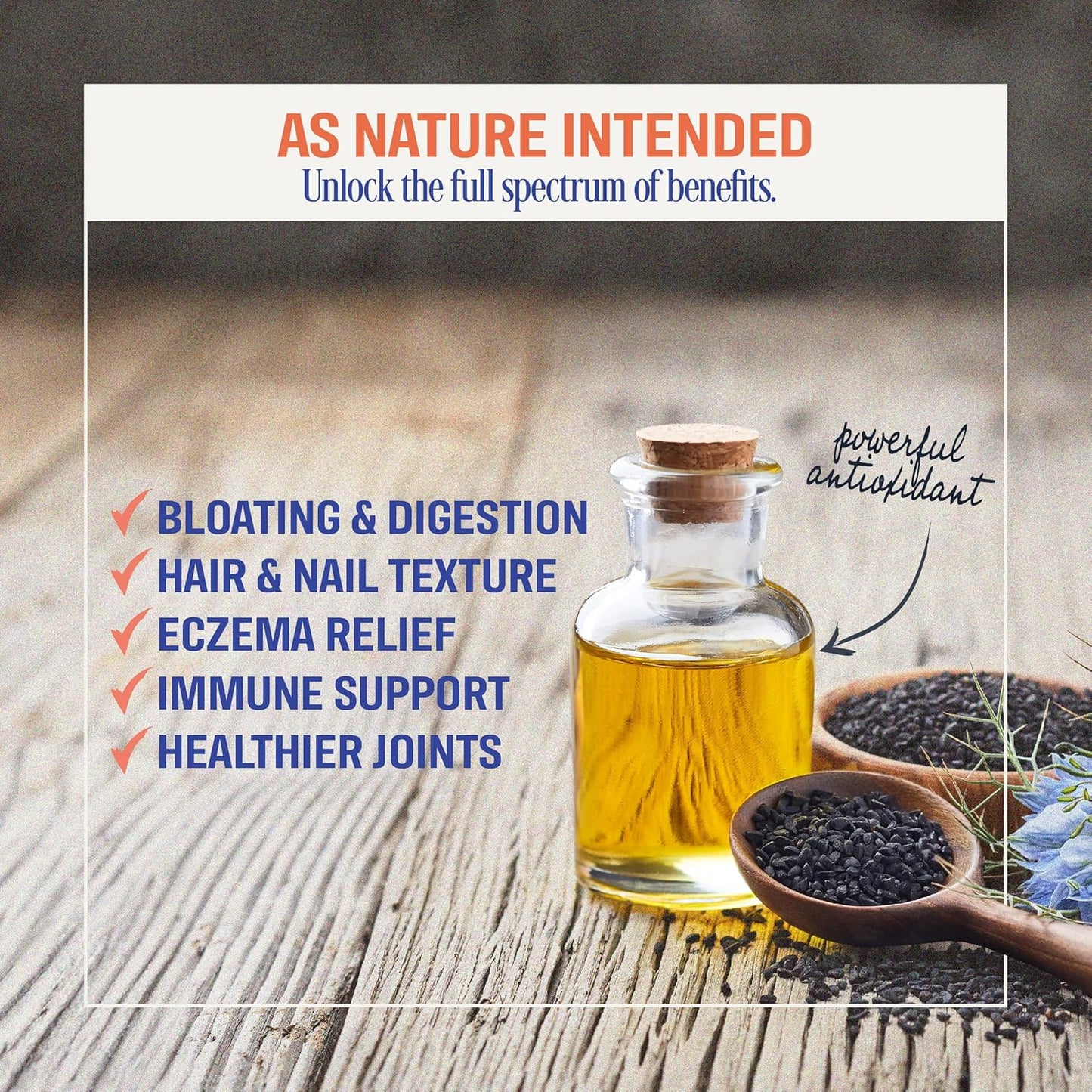2 Pack PureGood Black Seed Oil Capsules 500mg - Cold Pressed High Potency Digestive Aid - 90 Count - Non GMO Pure Black Cumin Seed Oil