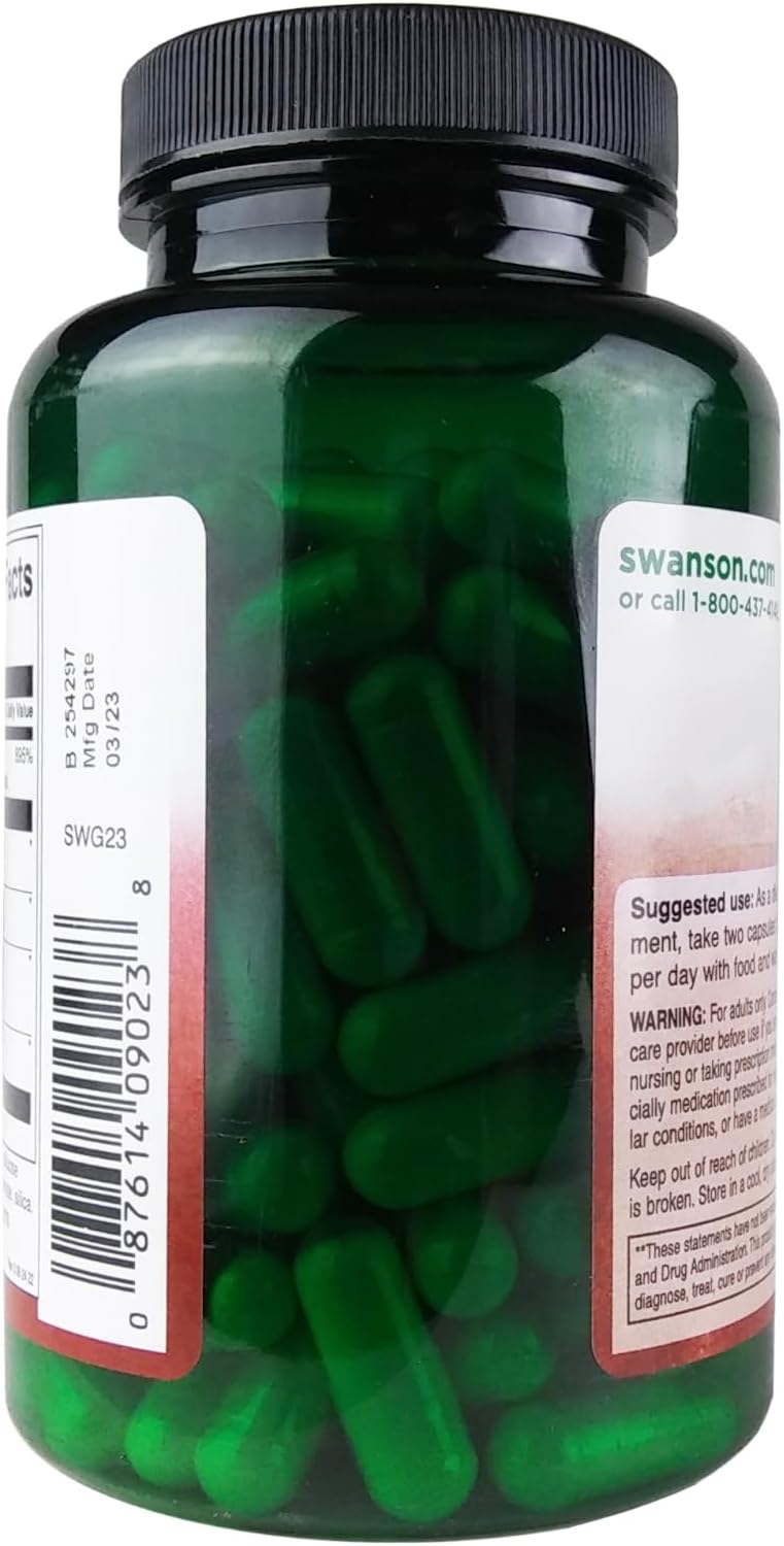 2-Pack Swanson Garlic with Vitamin E, Hawthorn Berry, and Cayenne Capsules - 120 Count