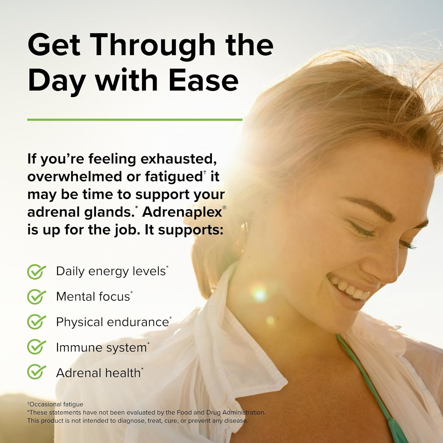 2 Pack Terry Naturally Adrenaplex Capsules - Maximum Adrenal Support Supplement - Non-GMO, Gluten Free - 60 Servings