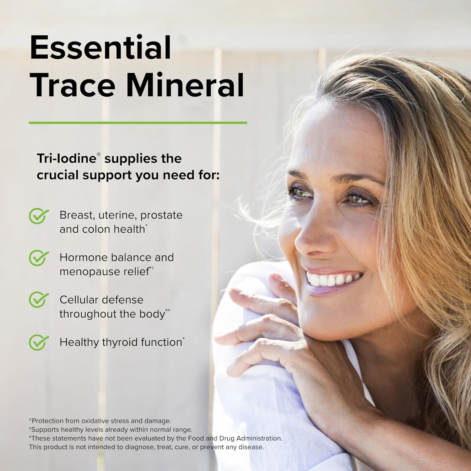 2 Pack Terry Naturally Tri-Iodine 3 mg Capsules - 90 Capsules Each - Promotes Cellular Defense & Hormone Balance - Non-GMO, Vegan, Kosher, Gluten Free - 180 Servings