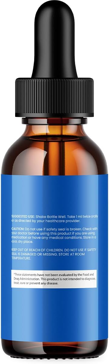 2 Pack Vitamoon NeuroQuiet Drops - Advanced Formula for Hearing Support, Cognitive Health, Wellness - 2 Month Supply