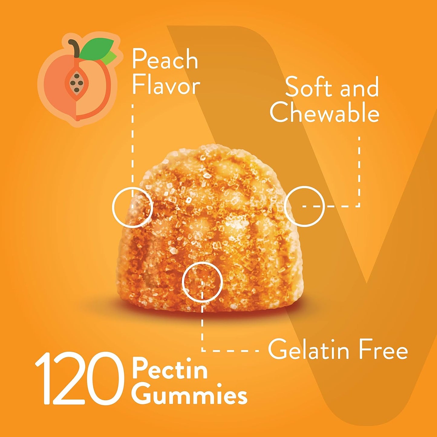 2 Pack Viteey Turmeric Curcumin Gummies with Ginger & Black Pepper - 2000mg Herbal Supplement for Immune Support, Skin & Joint Health - Vegan Pectin Base - Chewable Peach Flavor for Teens & Adults