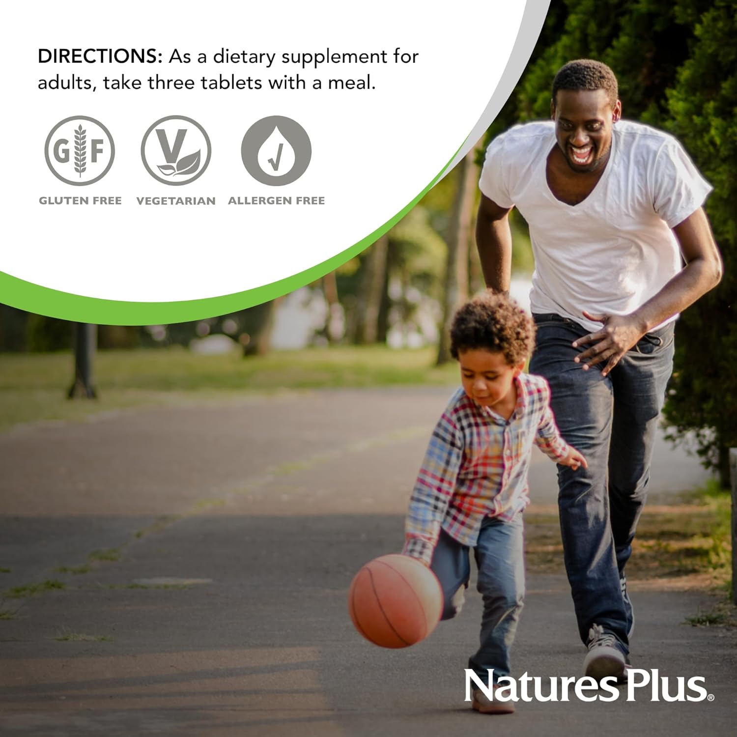 2 Packs of Natures Plus Mixed Vegetables Tablets - Broccoli, Spinach, Carrot & Cabbage - Gluten Free - 120 Servings