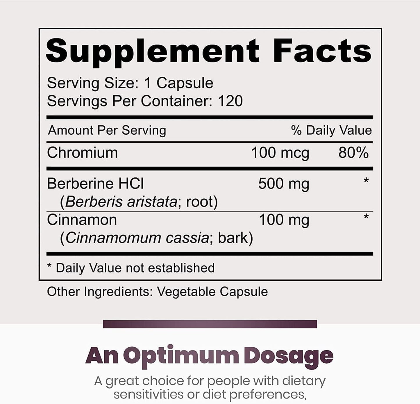 2 Packs of Simply Natures Premium Berberine HCl 500mg Capsules for Cardiovascular, Gastrointestinal, and Immune Support
