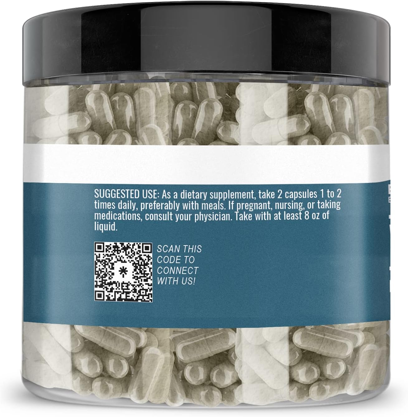 200 Pure Watercress Capsules - No Additives, Earthborn Elements Quality