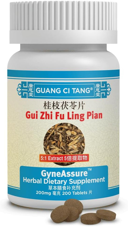 200 Tablets of Guang Ci Tang Gui Zhi Fu Ling Pian (Wan) - Supports Women's Health (GyneAssure)