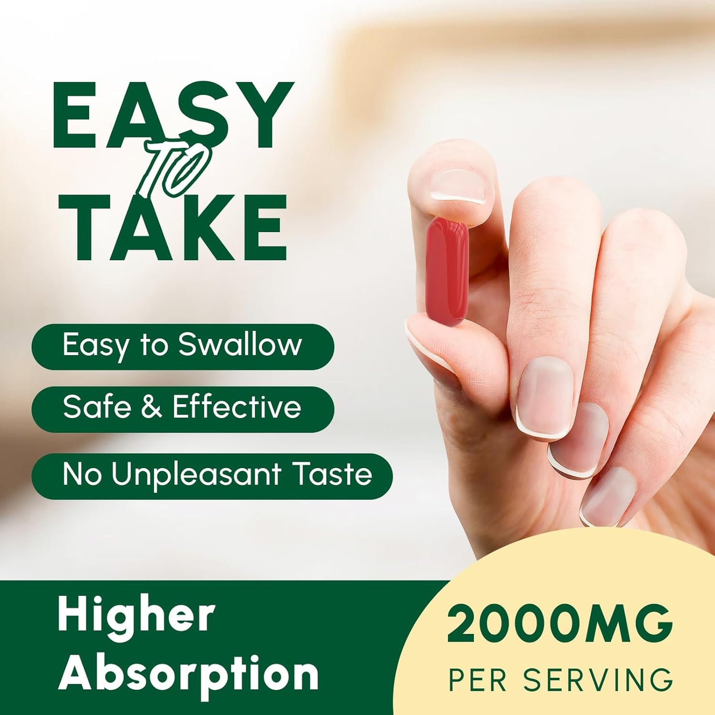 2000MG CystoRebalance Urolithin A Supplement - Antioxidant & Mitochondrial Support - 120 Softgels, 2 Month Supply