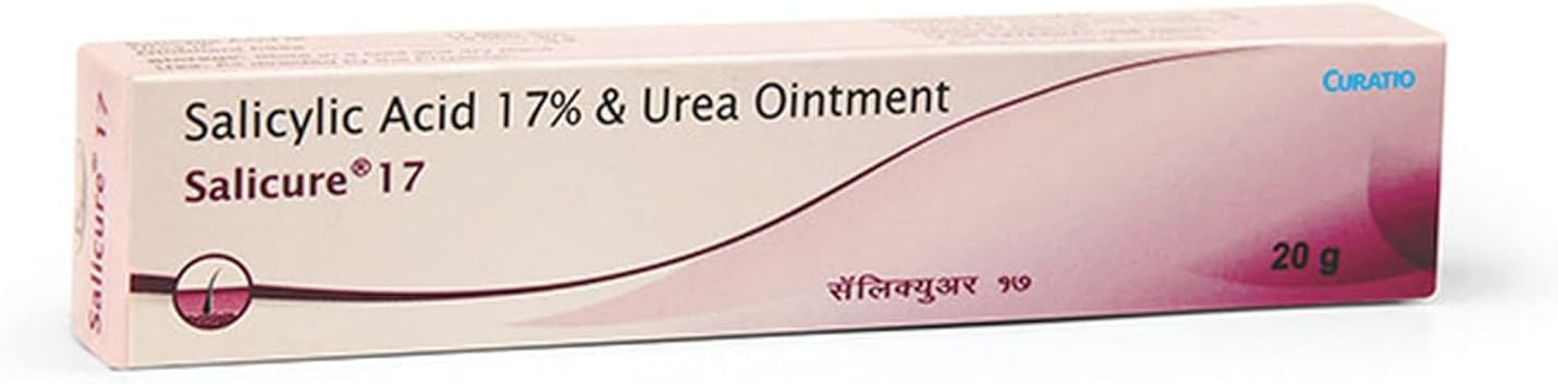 20g Tube of Generic Salicure Ointment with 17% Hrz Concentration