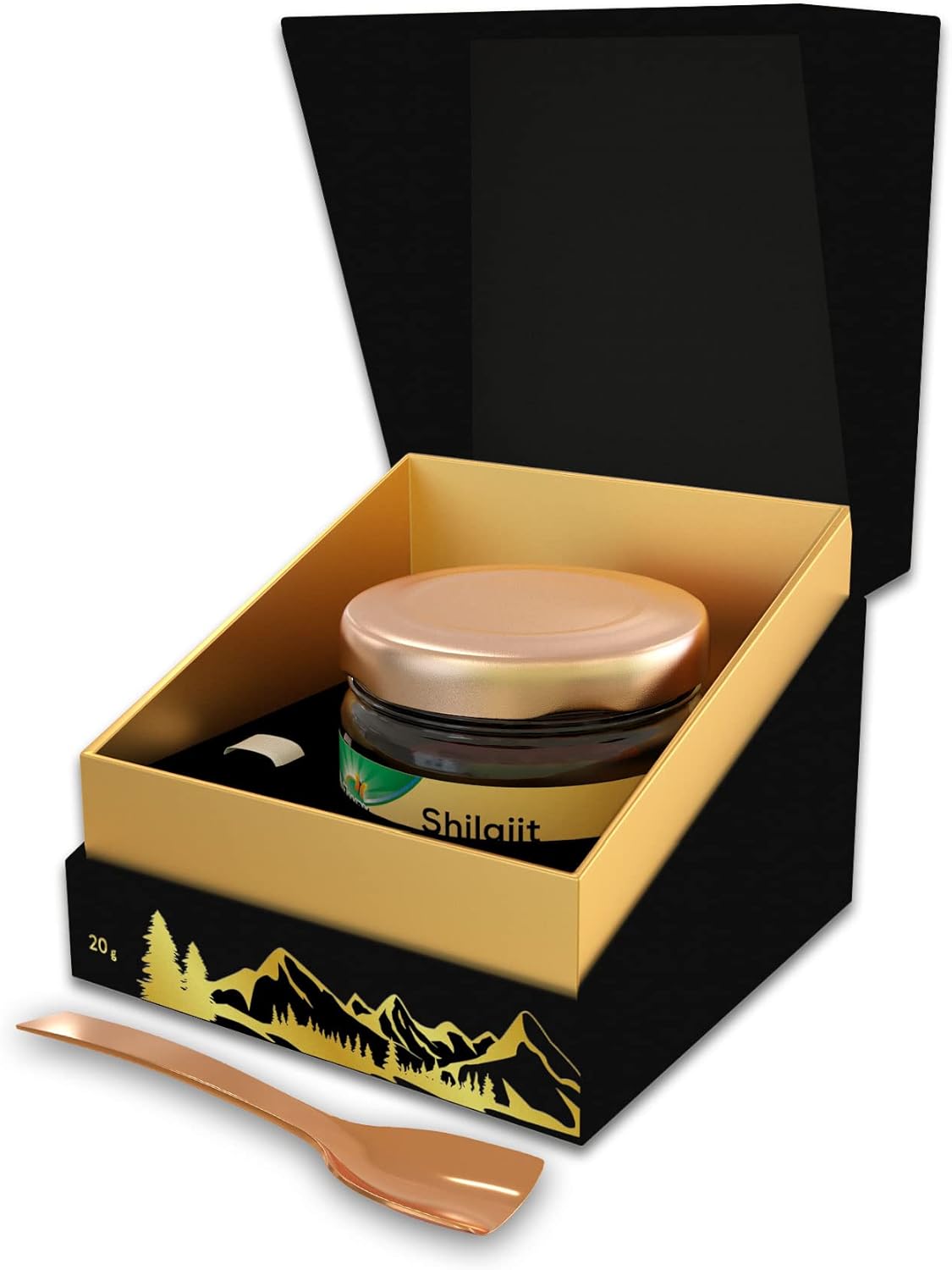 20g Zandu Pure Himalayan Shilajit Resin: Natural Ayurvedic Supplement for Strength, Stamina, and Holistic Wellness
