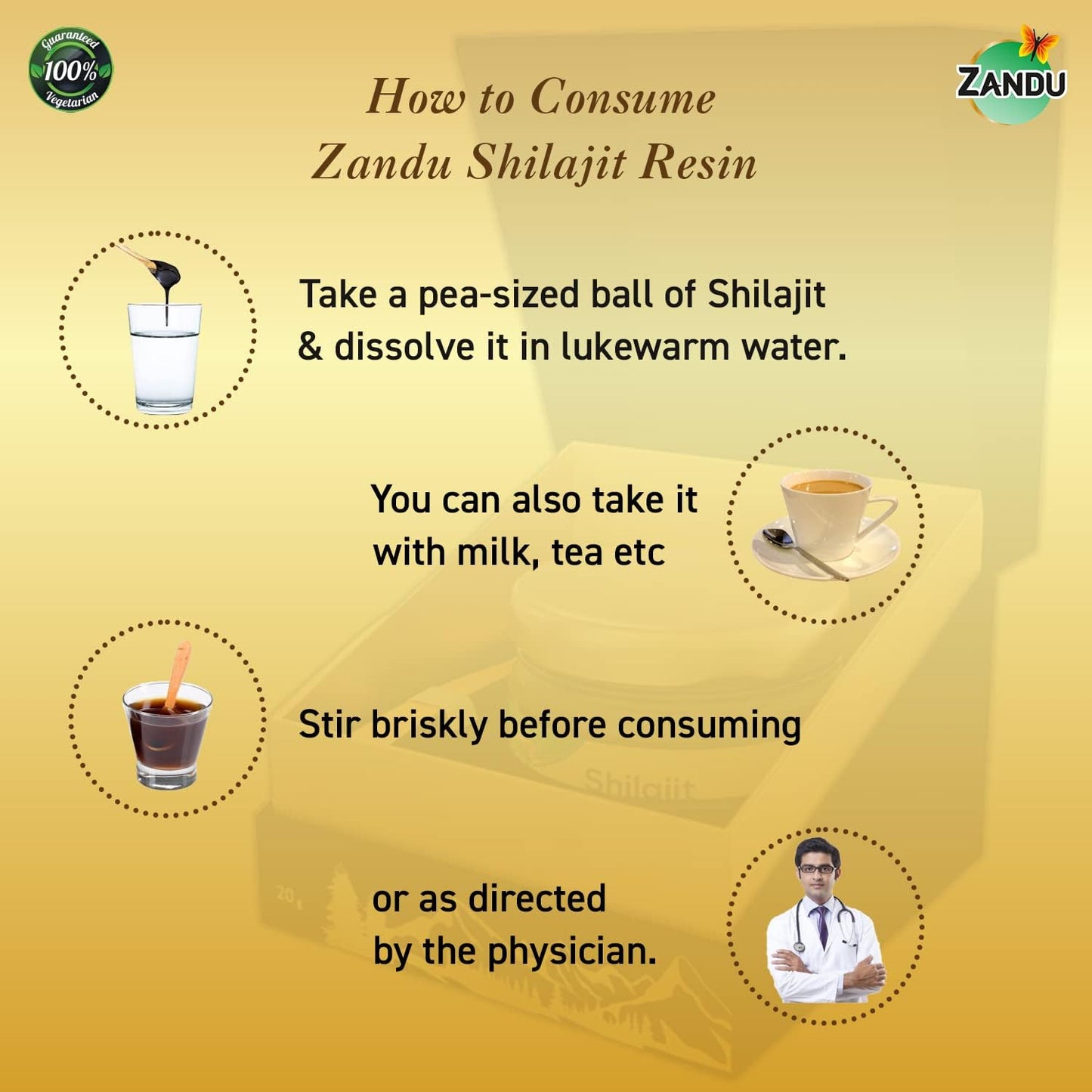 20g Zandu Pure Himalayan Shilajit Resin: Natural Ayurvedic Supplement for Strength, Stamina, and Holistic Wellness