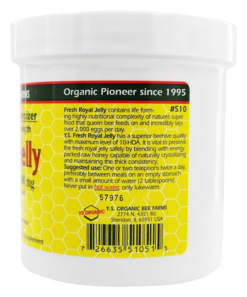 21 oz YS Royal Jelly/Honey Bee Ultra Strength Royal Jelly Infused with Honey Gel
