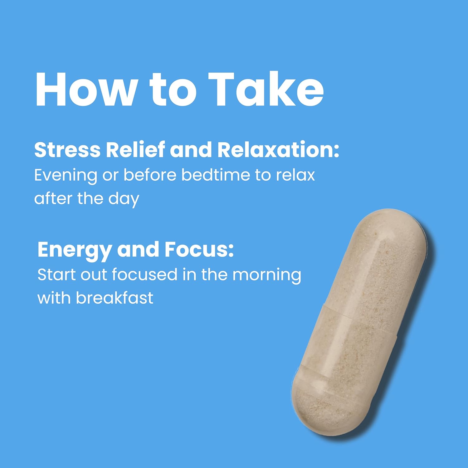 2100mg Ashwagandha Supplement for Stress Relief, Mood Support - 120 Vegan Capsules - Non-GMO Formula for Calm and Focus