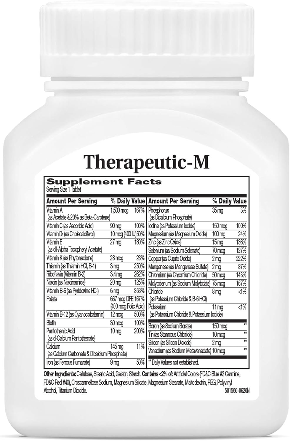 21st Century Therapeutic M Tablets - 260 Count (2 Pack) for Immune Support and Wellness