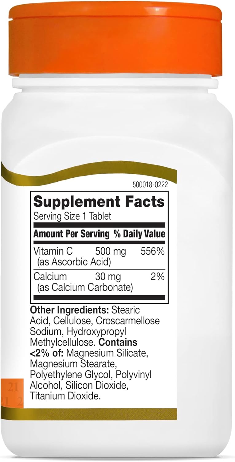 21st Century Vitamin C 500 Mg Tablets, 330 Count in 3-Pack