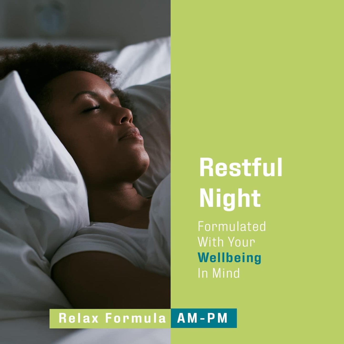 2300mg Maximum Strength Magnesium Glycinate Day/Night Relaxant - 60 Capsules by Catalina Naturals