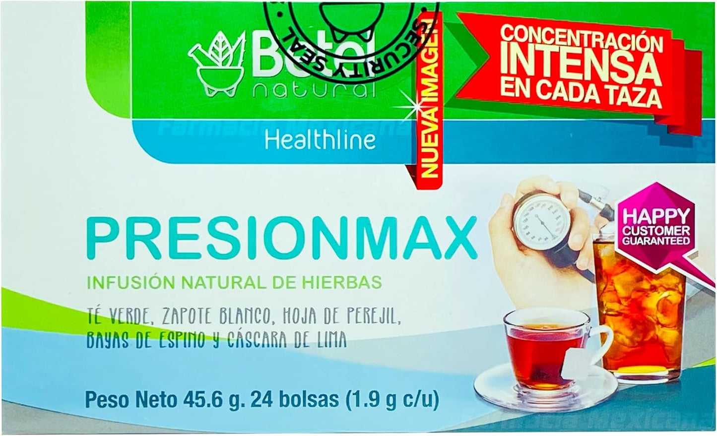 24 Bags of Betel Natural Presionmax Tea for Healthy Blood Pressure Support
