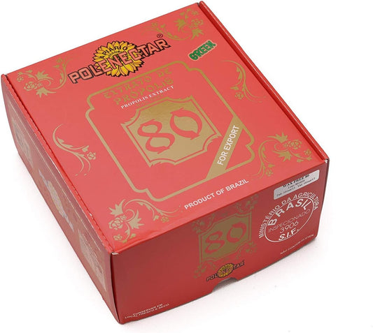 24 Bottles of UNGROL Polenectar Brazil Green Bee Propolis Extract Wax Free 80 (30ml)