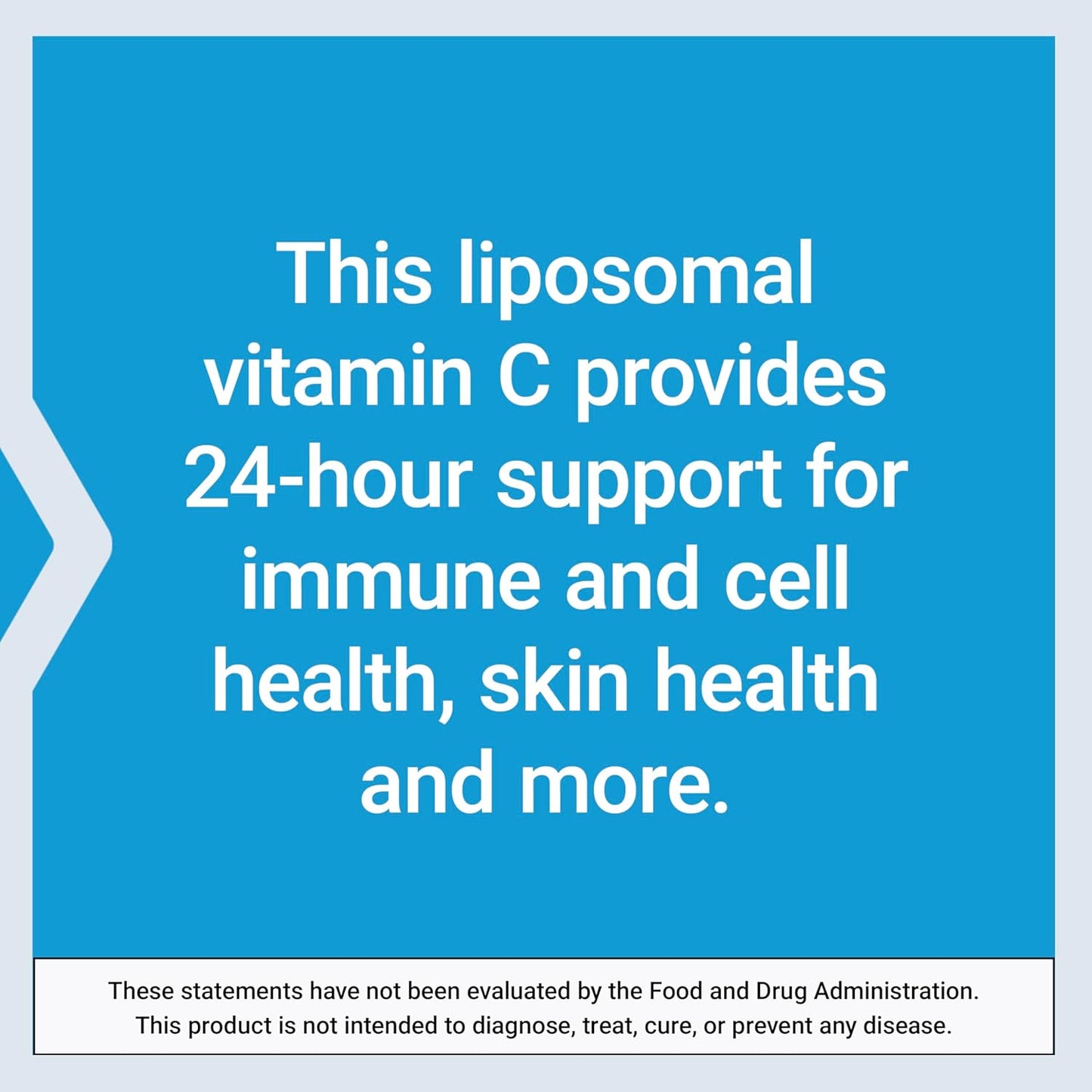 24-Hour Liposomal Hydrogel™ Vitamin C for Maximum Absorption, Gluten-Free, Non-GMO, Vegetarian - 60 Tablets