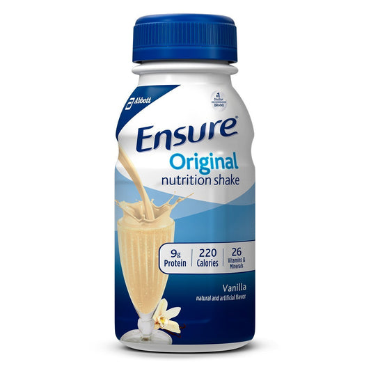 24 Pack of Ensure Original Nutrition Shake, Vanilla Flavor, 8 Ounces Each