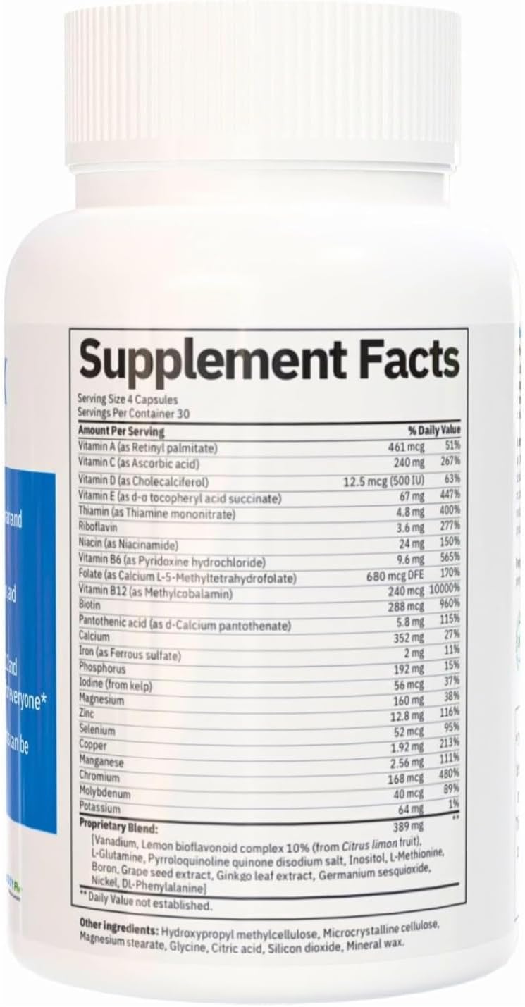 240 Capsules MYBODYRX Endocalyx Pro & Endogenx Health Essentials Combo: Advanced Vascular Protection, Nitric Oxide Support, and Comprehensive Multi-Vitamin Brain & Body Supplement