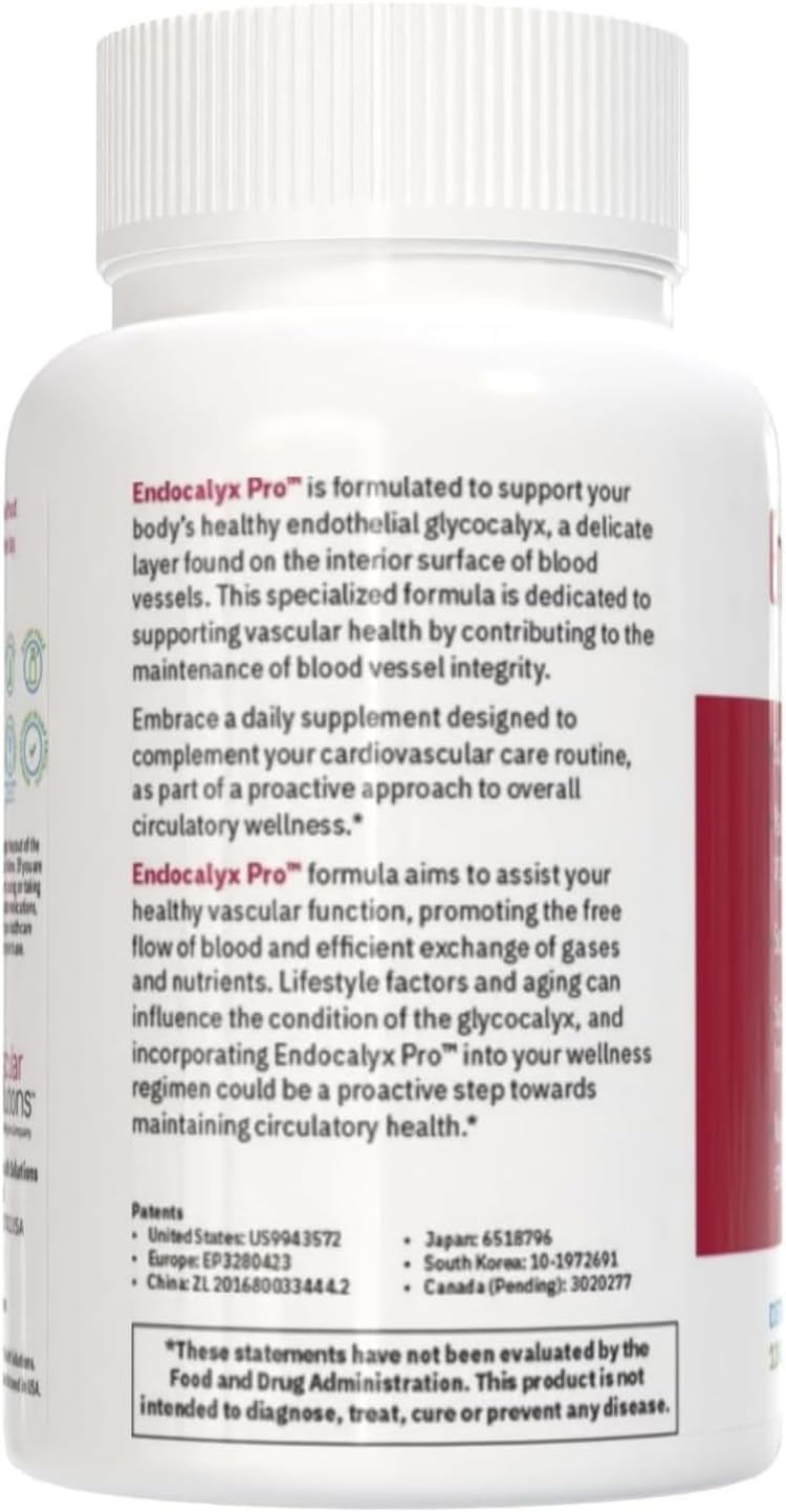 240 Capsules MYBODYRX Endocalyx Pro & Endogenx Health Essentials Combo: Advanced Vascular Protection, Nitric Oxide Support, and Comprehensive Multi-Vitamin Brain & Body Supplement