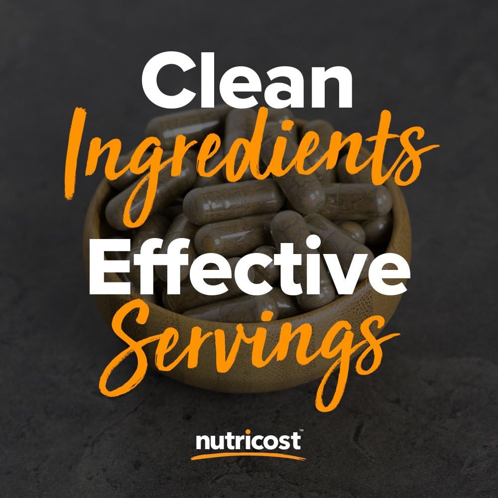 240 Capsules of Nutricost Milk Thistle 1,000mg Equivalent - Vegan, Non-GMO, Gluten Free - 4:1 Extract (250mg)