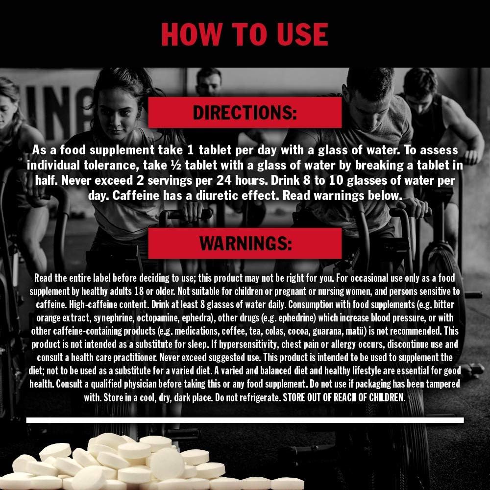 240 Tablets of Mutant Caffeine: Boost Energy and Focus