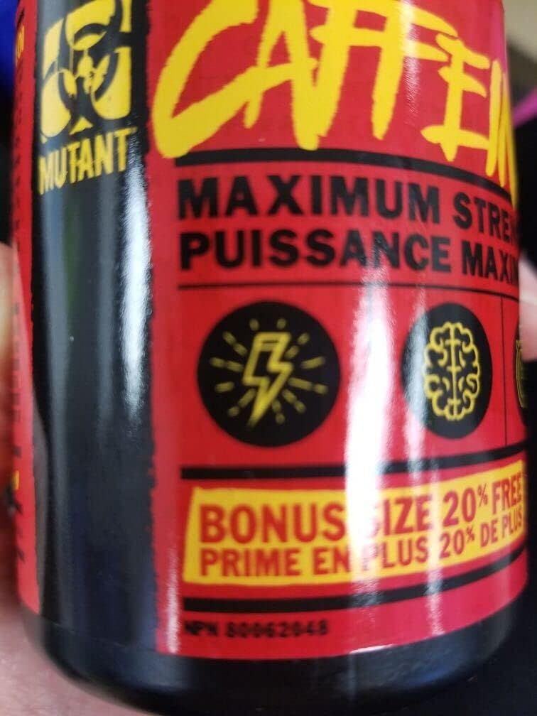 240 Tablets of Mutant Caffeine: Boost Energy and Focus
