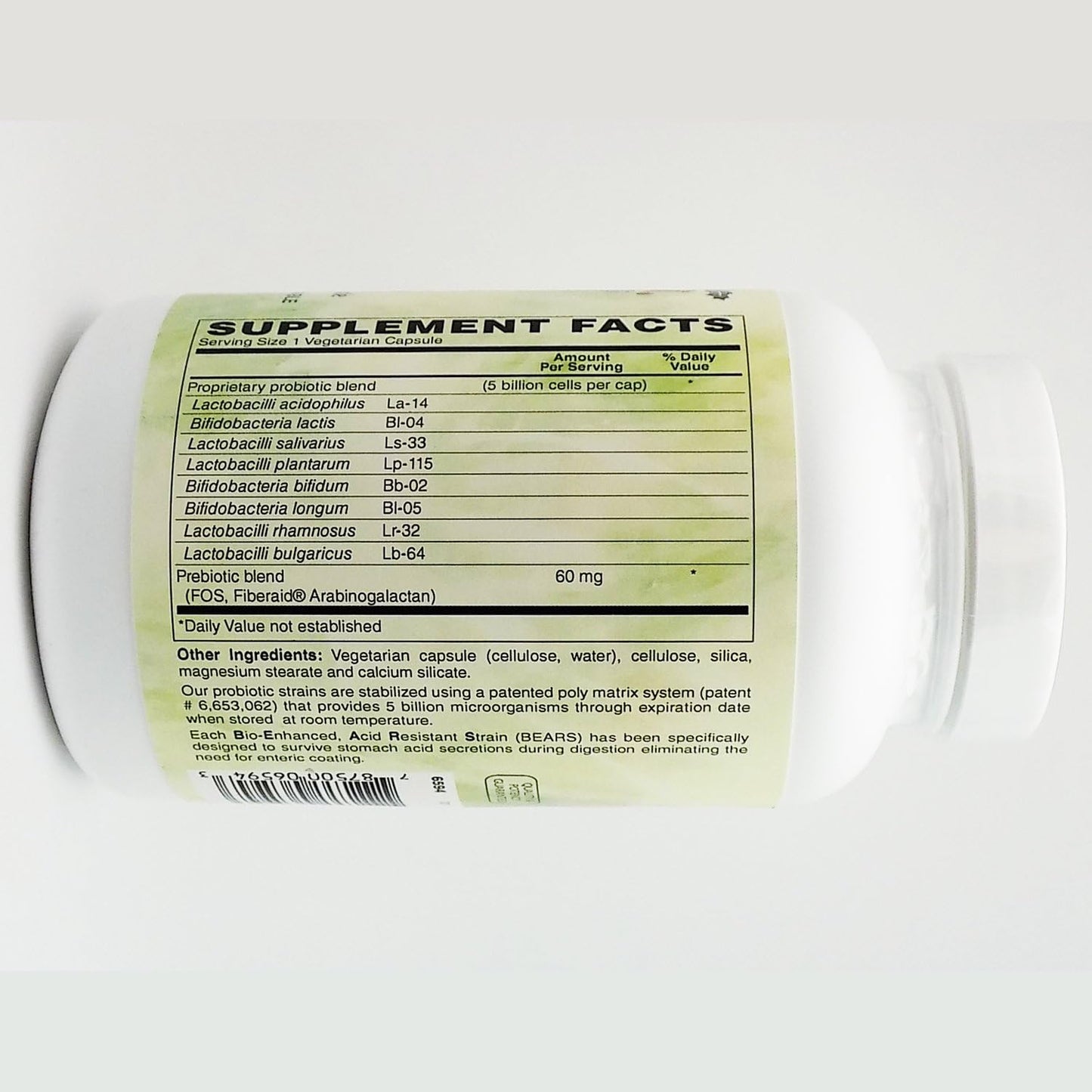240 Vegetarian Capsules of Holly Hill Health Foods Suprema Dophilus