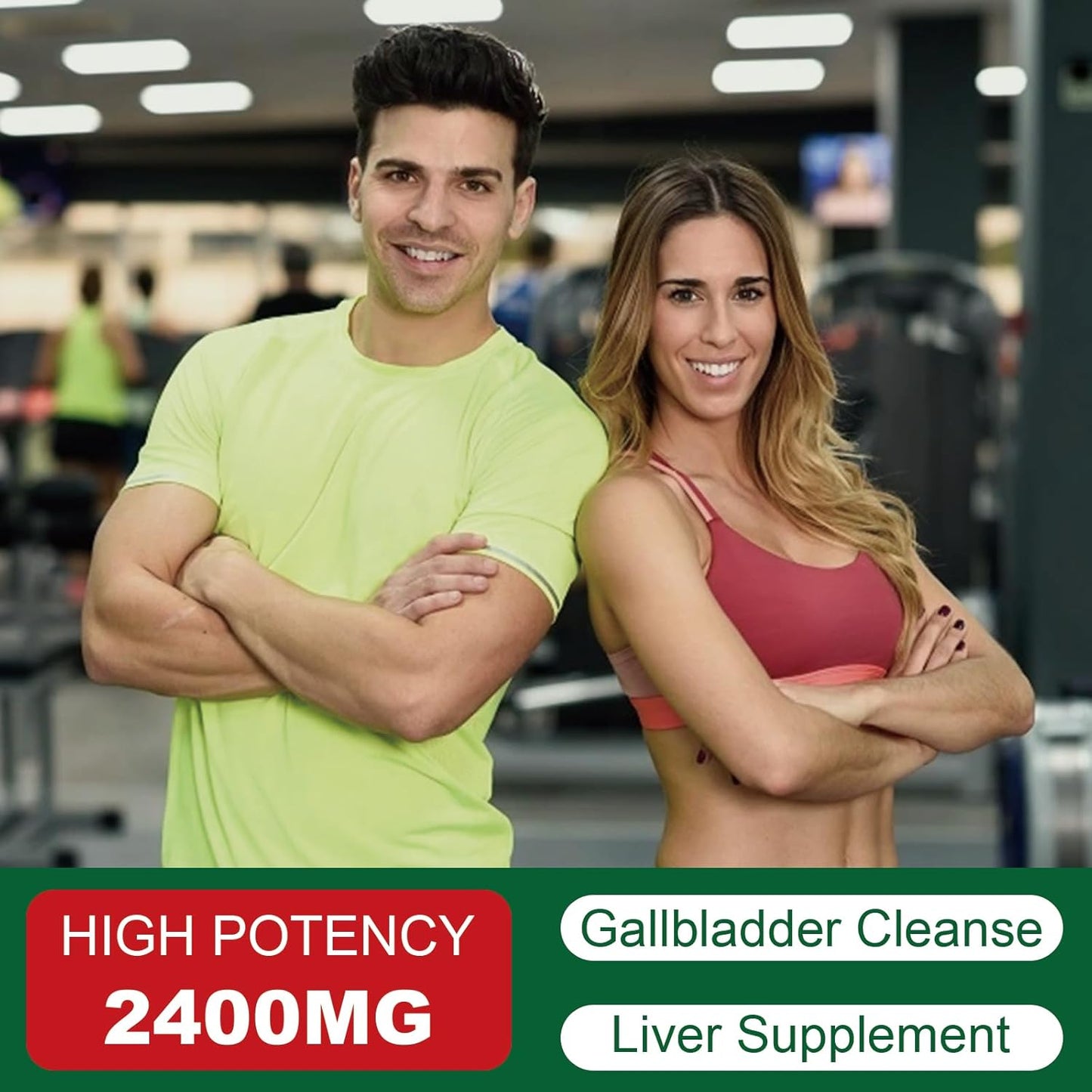 2400MG NICMIN TUDCA Supplements for Liver Detox & Gallbladder Cleanse - 180 Capsules