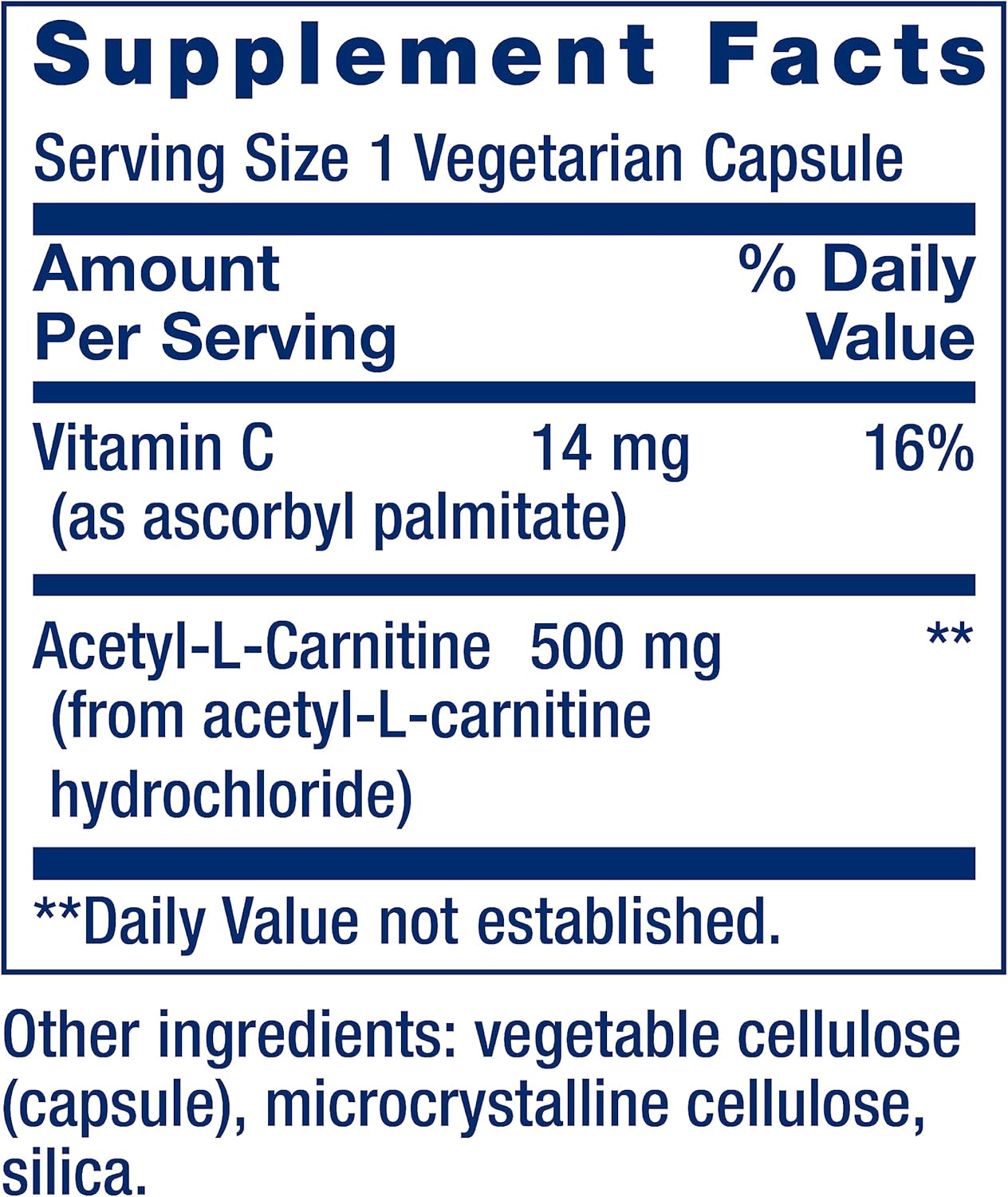 240mg Life Extension Super R-Lipoic Acid & Acetyl-L-Carnitine Capsules for Cellular Energy & Brain Health - 100 Count