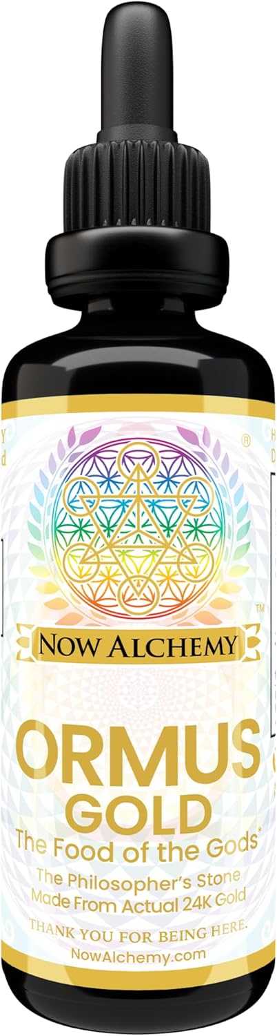 24K ORMUS Gold Ocean Plasma Minerals - Sacredly Crafted by ORMUS Pioneers