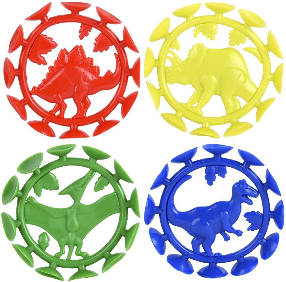 24pc Rhode Island Novelty Dinosaur Suction Darts - 2.75" Dinosaurs