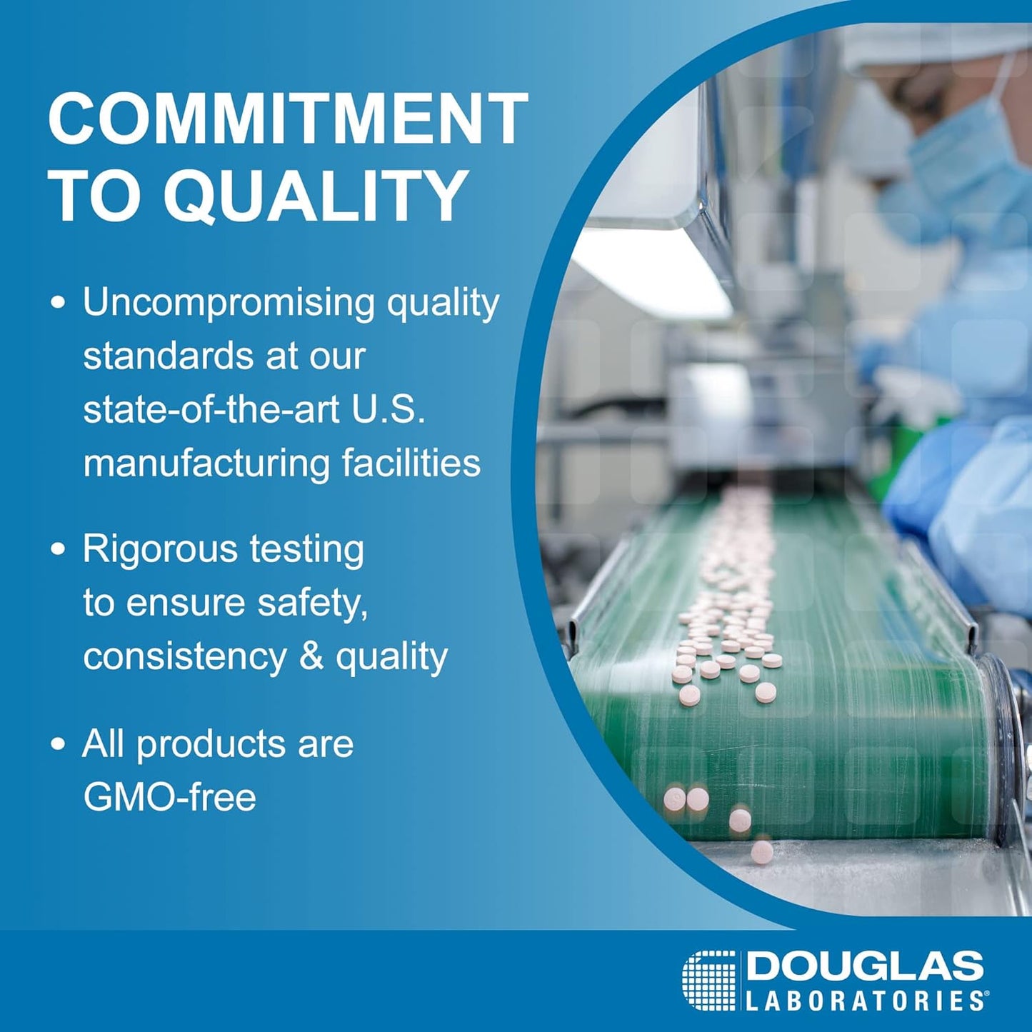 250 Capsules of Douglas Laboratories Magnesium Oxide for Heart Health and Bone Formation Support