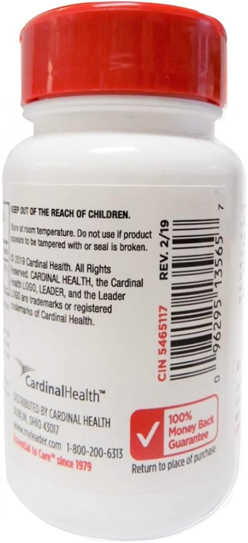 250 Count Leader Folic Acid 400mcg Dietary Supplement Tablets
