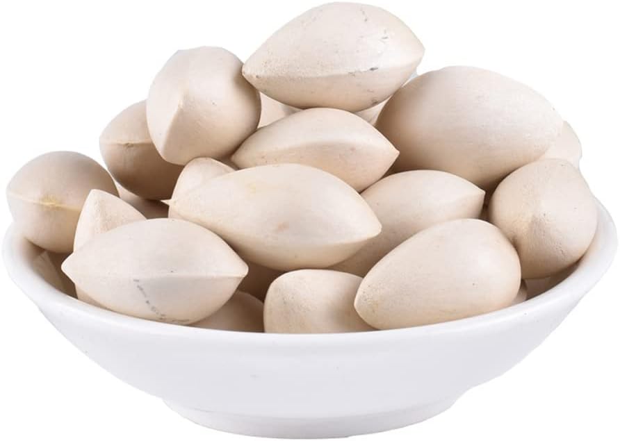 250g Dried Bai Guo Ginkgo Fruit, Ginkgo Biloba Whitenut Nuts - Natural Ginko Nut Snack - High Quality Ginkgo Semen