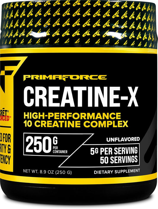 250g Primaforce Creatine-X: Powerful 10 Creatine Complex for High Performance - Unflavored
