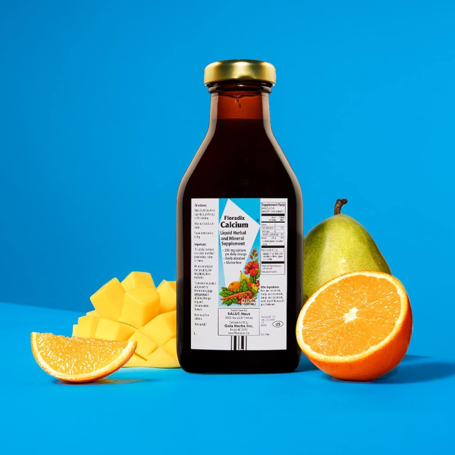 250ml Floradix Liquid Calcium Mineral Supplement for Better Bone Health