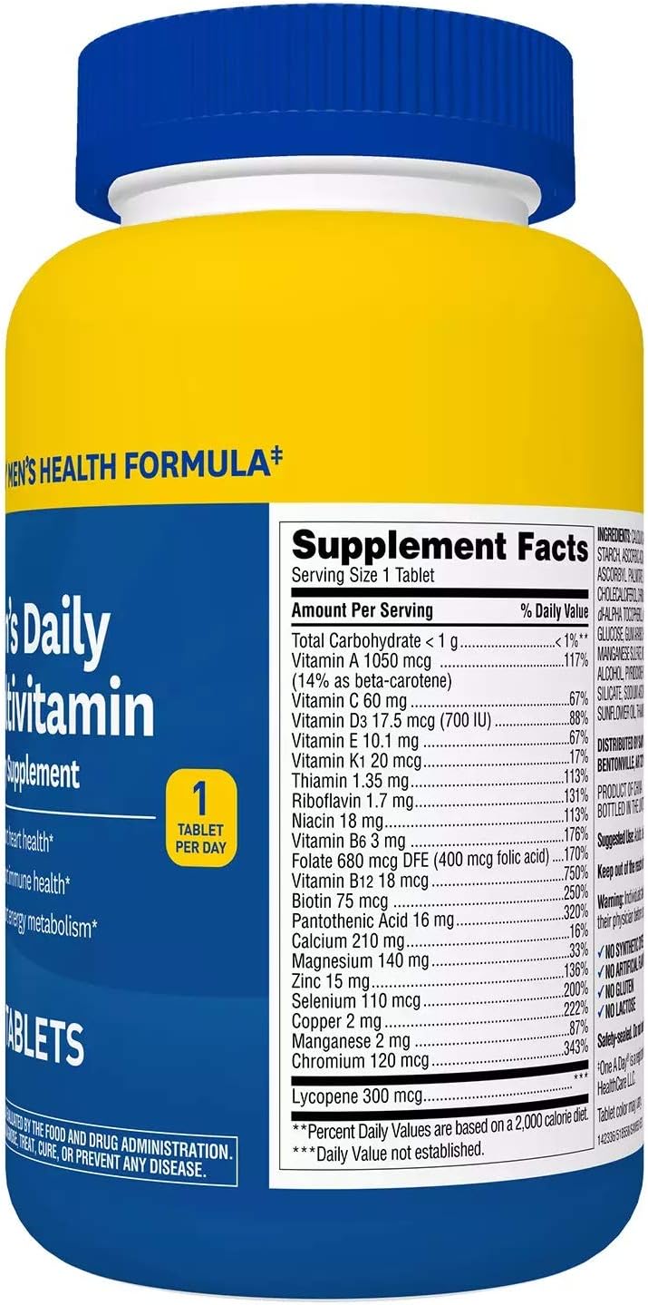 275 Count Men's Daily Multivitamin by MEMBER´S MARK