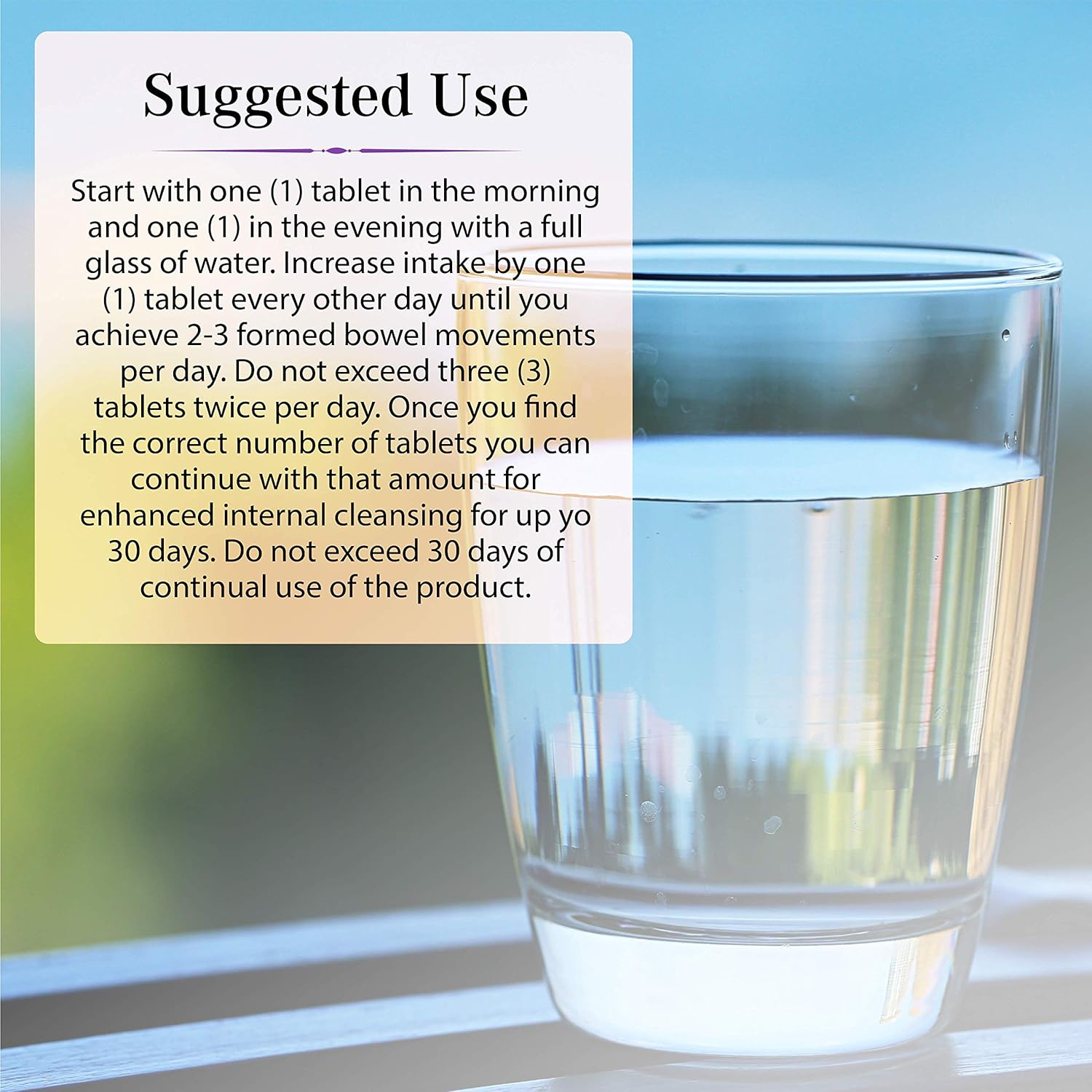 275 Tablets of Nature's Secret Multi-Herb Colon Cleanse - Natural Detox and Digestive Support