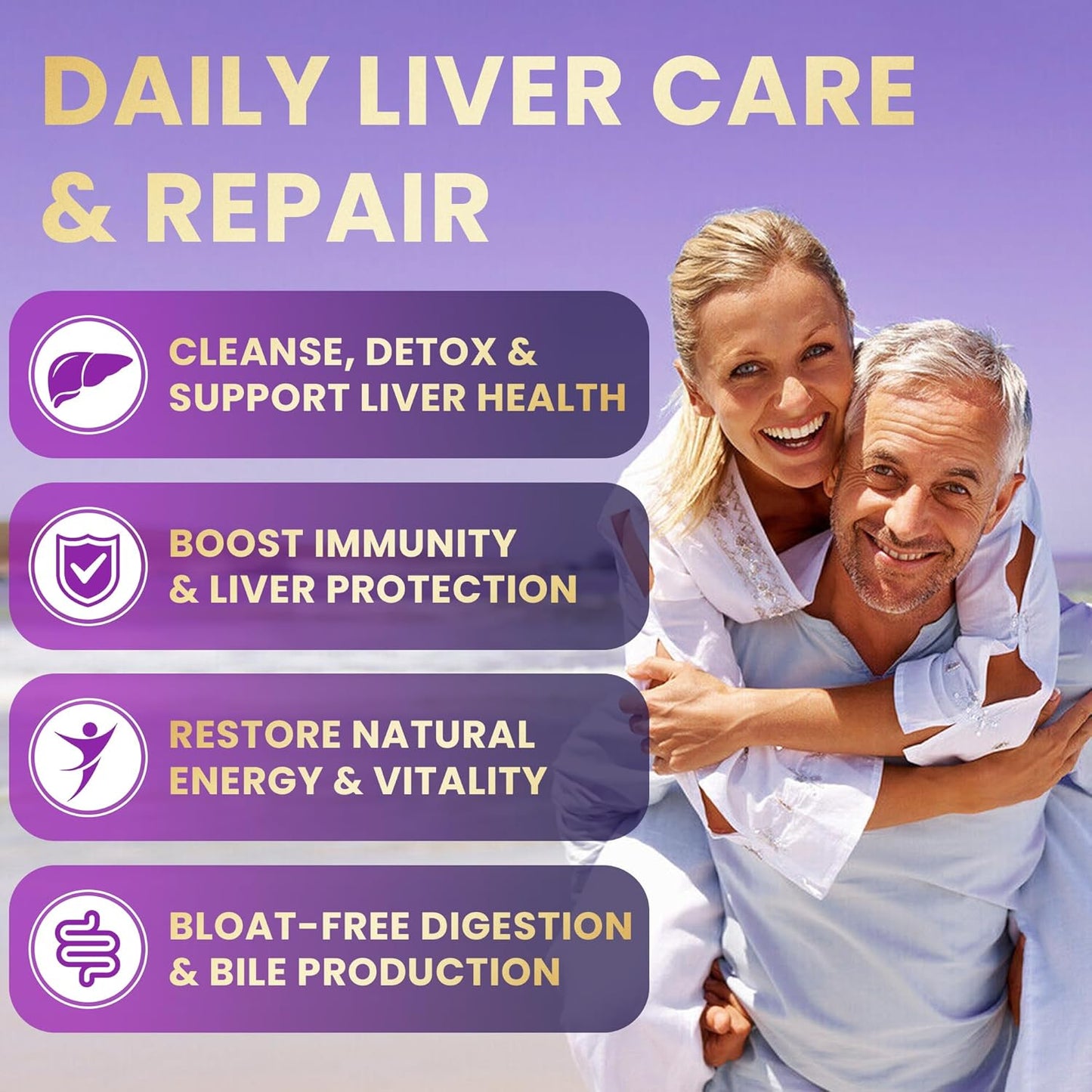 28-in-1 Liver Cleanse Detox & Repair Supplement - 1500mg Liver Health Support with Milk Thistle, Dandelion Root, Artichoke Extract, and More - USA-Made Liver Support - 60 Capsules