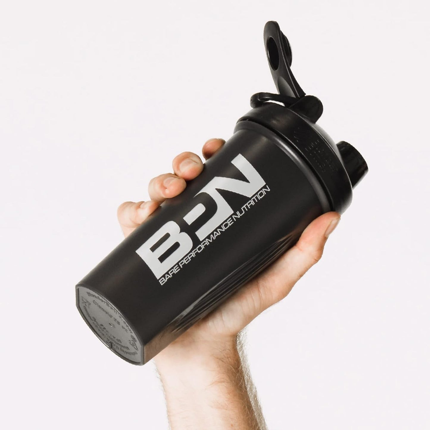 28 oz Black Blender Bottle Shaker with Wire Whisk by BARE PERFORMANCE NUTRITION