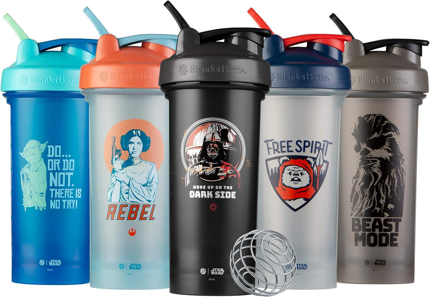 28 oz BlenderBottle Star Wars Classic V2 Shaker Bottle - Ideal for Protein Shakes & Pre Workout - Beast Mode Design