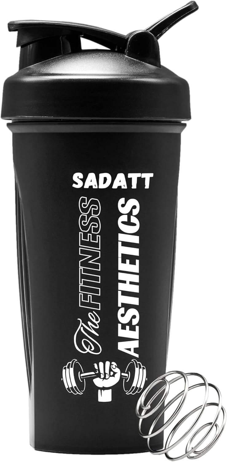 28 oz BPA-Free Protein Shaker Bottle for Gym and Pre-workout - Leak-Proof & Dishwasher Safe