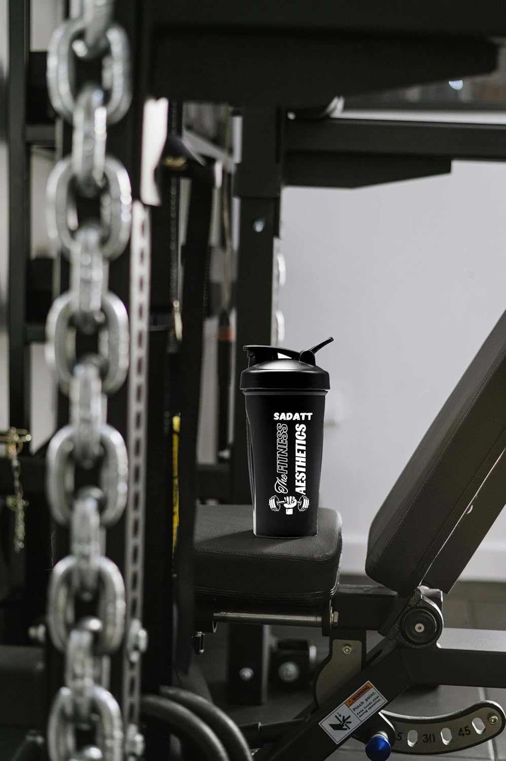 28 oz BPA-Free Protein Shaker Bottle for Gym and Pre-workout - Leak-Proof & Dishwasher Safe