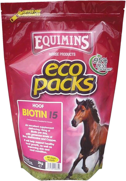 2kg Bag Refill of Biotin Horse Supplement from Monster Pet Supplies