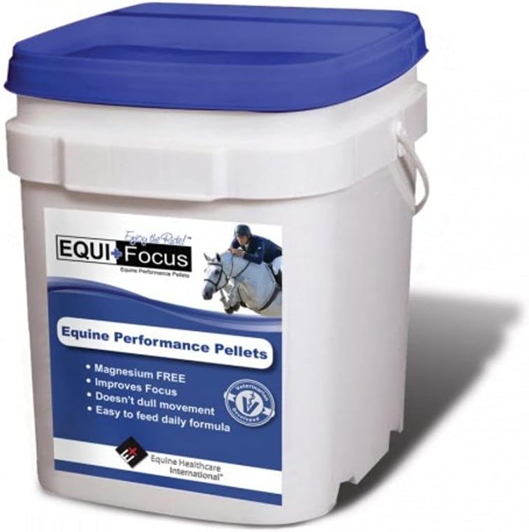 2lb Equi Calm EHI Equi+Focus Pellets - Natural Calming Supplement for Horses